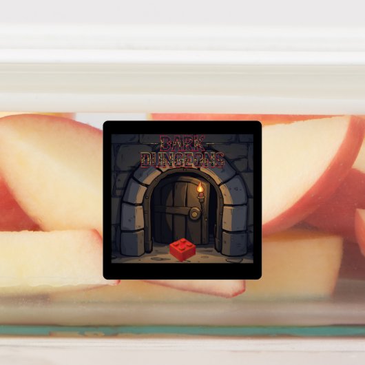 vinyl waterproof Dark Dungeons sticker (Befestigt)
