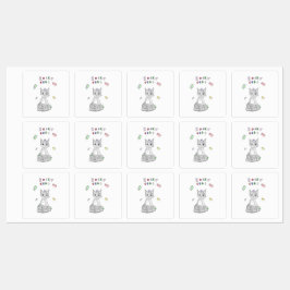 vinyl waterproof Rocky Cats sticker