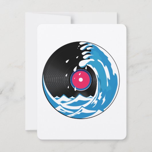 Vinyl-Welle (Vorderseite)