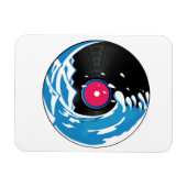 Vinyl-Welle Magnet (Horizontal)