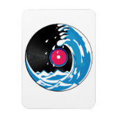 Vinyl-Welle Magnet (Vertikal)