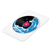 Vinyl-Welle Magnet (Linke Seite)
