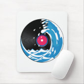 Vinyl-Welle Mousepad (Mit Mouse)