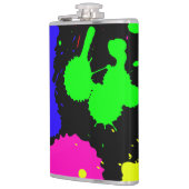 Vinyl Wrapped Flask, 8 oz. Flachmann (Links)