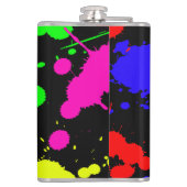 Vinyl Wrapped Flask, 8 oz. Flachmann (Rückseite)