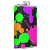 Vinyl Wrapped Flask, 8 oz. Flachmann (Rechts)