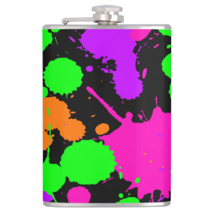 Vinyl Wrapped Flask, 8 oz. Flachmann