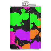 Vinyl Wrapped Flask, 8 oz. Flachmann (Rückseite)