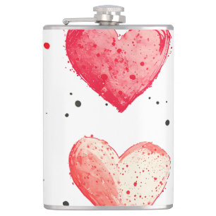 Vinyl Wrapped Flask, 8 oz. Flachmann