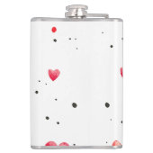 Vinyl Wrapped Flask, 8 oz. Flachmann (Rückseite)