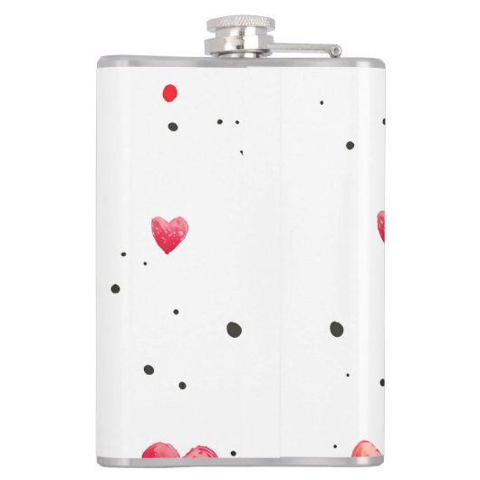 Vinyl Wrapped Flask, 8 oz. Flachmann (Rückseite)