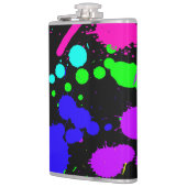 Vinyl Wrapped Flask, 8 oz. Flachmann (Links)