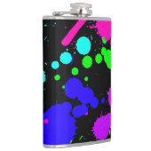 Vinyl Wrapped Flask, 8 oz. Flachmann (Rechts)