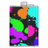 Vinyl Wrapped Flask, 8 oz. Flachmann (Rückseite)