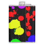 Vinyl Wrapped Flask, 8 oz. Flachmann (Rückseite)