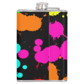 Vinyl Wrapped Flask, 8 oz. Flachmann (Rückseite)