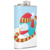 Vinyl Wrapped Flask, 8 oz. Flachmann (Rechts)