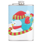 Vinyl Wrapped Flask, 8 oz. Flachmann (Vorderseite)