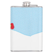 Vinyl Wrapped Flask, 8 oz. Flachmann (Rückseite)
