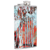 Vinyl Wrapped Flask – Corrosion Pulse Flachmann (Rechts)