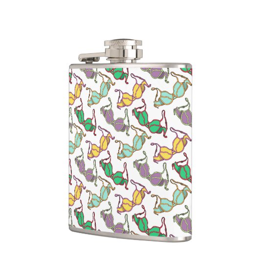 Vinyl Wrapped Flask Flachmann (Links)