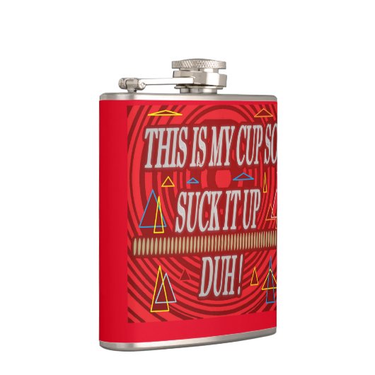 Vinyl Wrapped Flask Flachmann (Rechts)