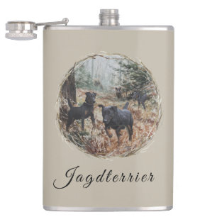 Vinyl Wrapped Flask Flachmann