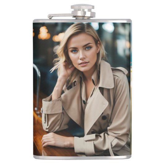 Vinyl Wrapped Flask Flachmann (Vorderseite)