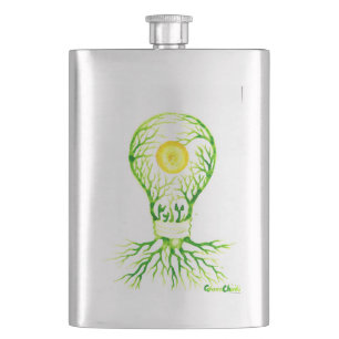 Vinyl Wrapped Flask Flachmann