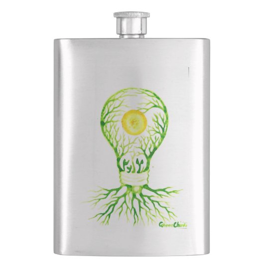 Vinyl Wrapped Flask Flachmann (Vorderseite)
