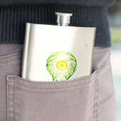 Vinyl Wrapped Flask Flachmann (Beispiel)