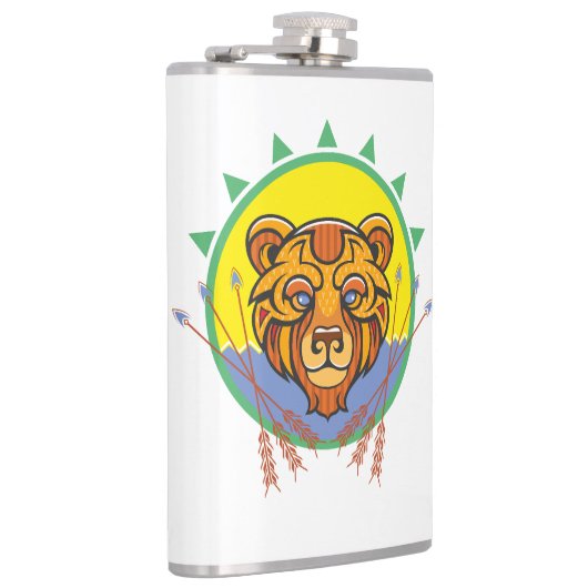 Vinyl Wrapped Flask Flachmann (Rechts)