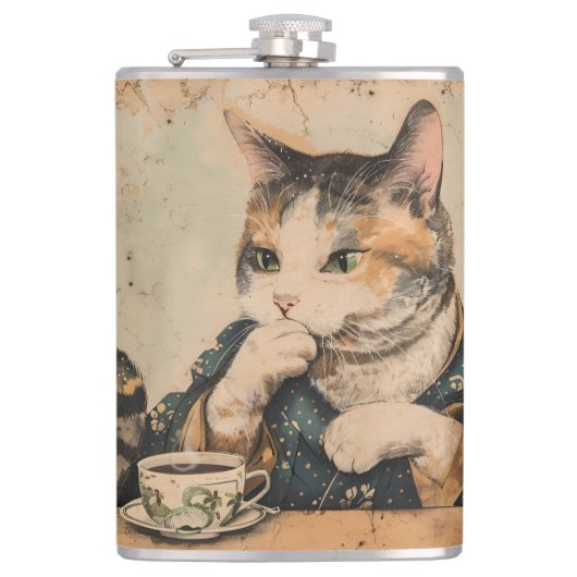 Vinyl Wrapped Flask Flachmann (Vorderseite)