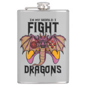 Vinyl Wrapped Flask Flachmann (Vorderseite)