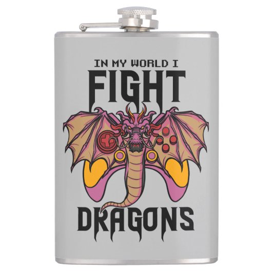 Vinyl Wrapped Flask Flachmann (Vorderseite)
