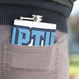 Vinyl Wrapped Flask Flachmann