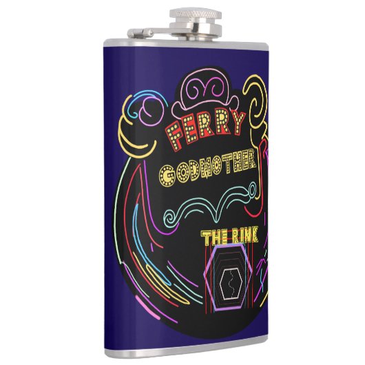 Vinyl Wrapped Flask Flachmann (Rechts)