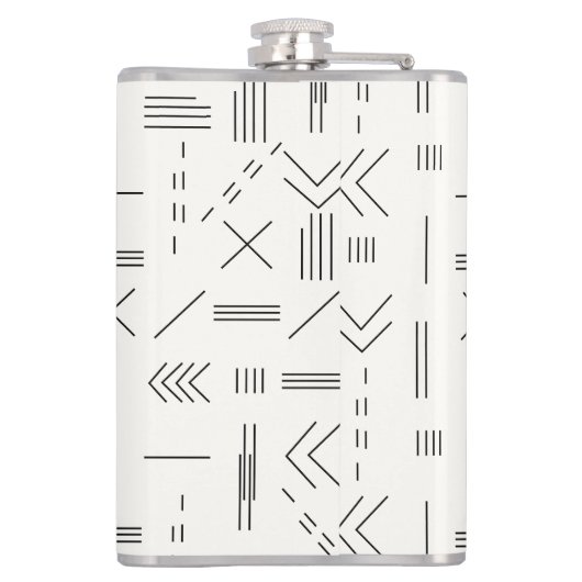 Vinyl Wrapped Flask Flachmann (Rückseite)
