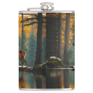 Vinyl Wrapped Flask Flachmann