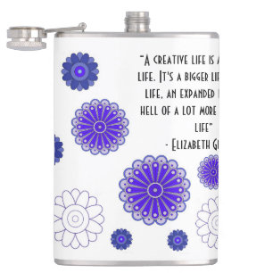 Vinyl Wrapped Flask Flachmann