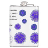 Vinyl Wrapped Flask Flachmann (Rückseite)