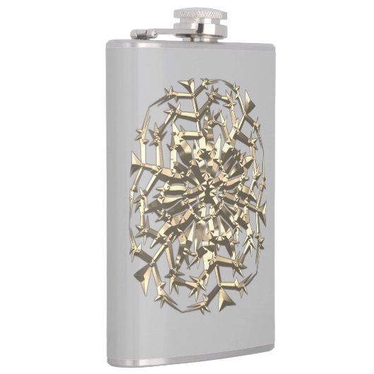 Vinyl Wrapped Flask Flachmann (Rechts)