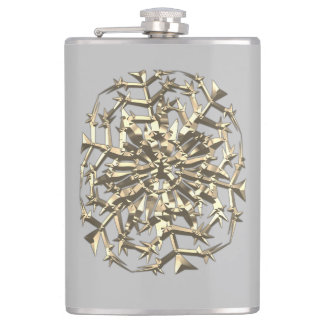 Vinyl Wrapped Flask Flachmann