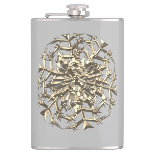 Vinyl Wrapped Flask Flachmann (Vorderseite)