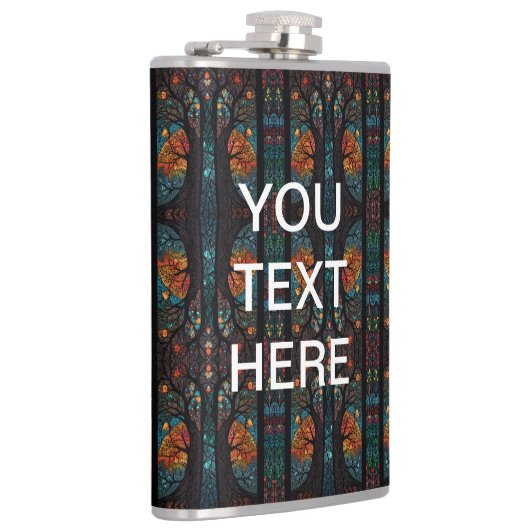 Vinyl Wrapped Flask Flachmann (Rechts)