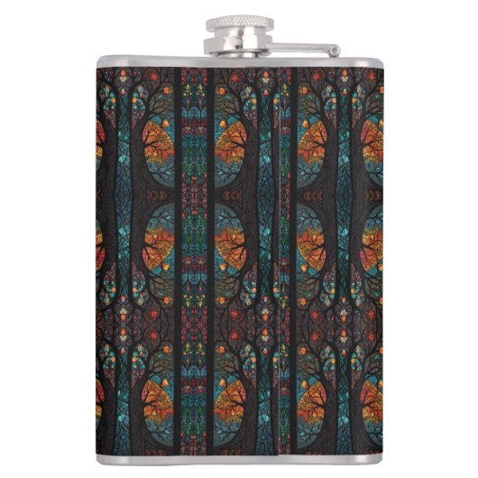 Vinyl Wrapped Flask Flachmann (Rückseite)