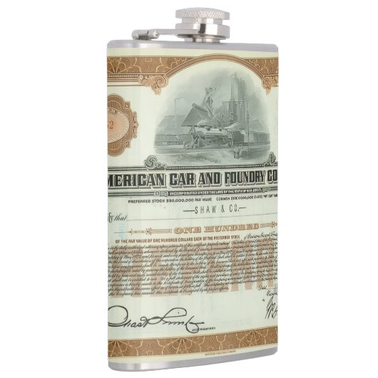 Vinyl Wrapped Flask Flachmann (Rechts)