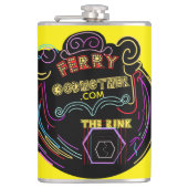 Vinyl Wrapped Flask Flachmann (Vorderseite)