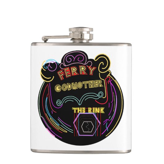 Vinyl Wrapped Flask Flachmann (Vorderseite)