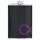 Vinyl Wrapped Flask Flachmann (Vorderseite)